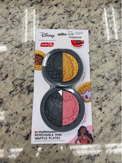 Disney Dash Moana & Pua Mini Waffle Plates (2-Pack)