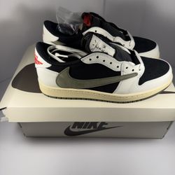 Jordan 1 Low Travis Scott Reverse Mocha Size 9