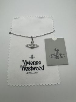 Vivienne Westwood Silver Mini Bas Necklace