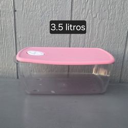 Tupperware Cystalware Cuadrado