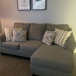 $250 Ashley L-Shape Sectional Sofa – Great Condition – Removable Cushions