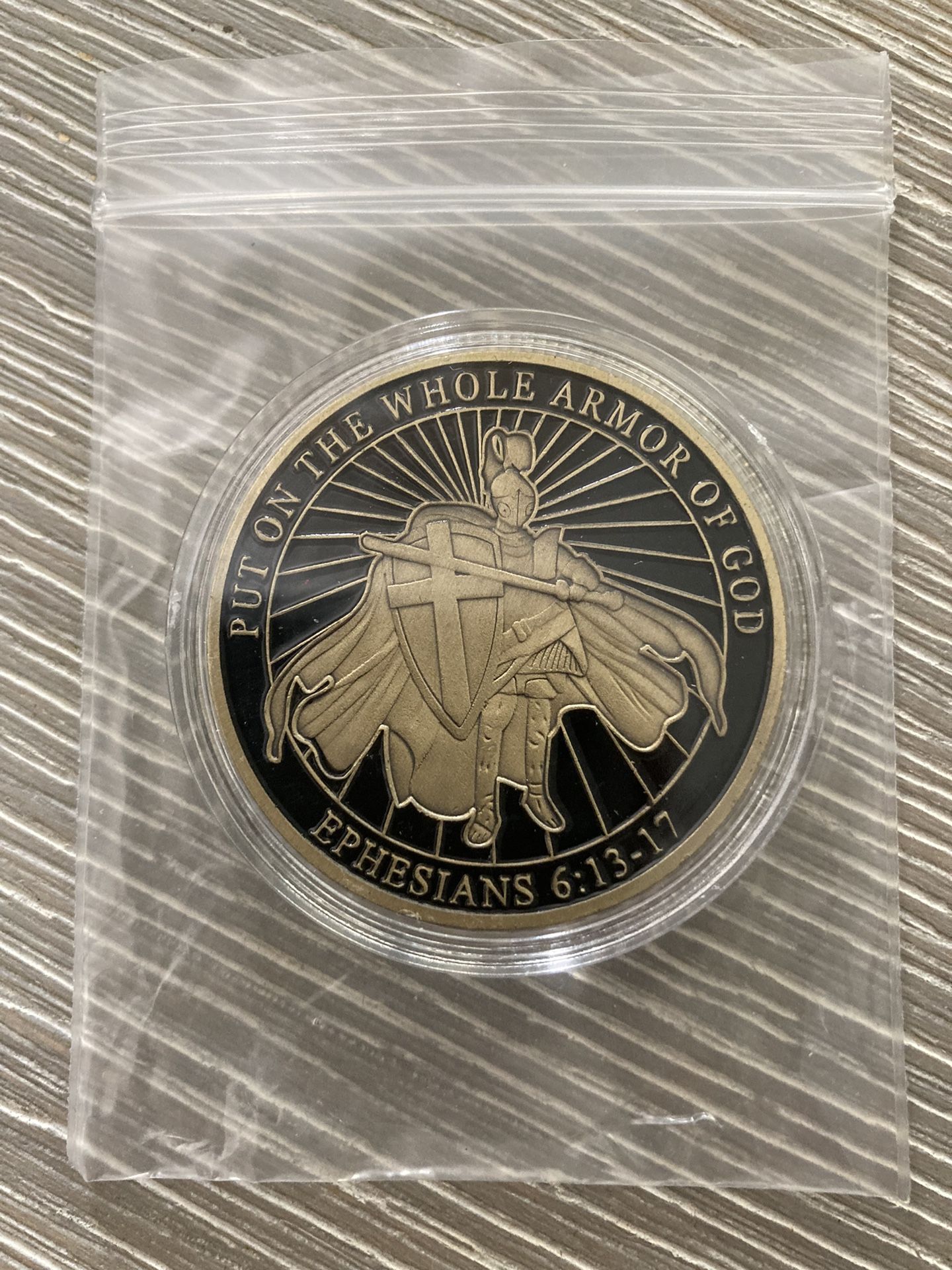 Ephesians 6:13-17 Coin