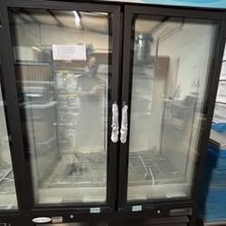 Serv-Ware 2 Door 48 Cu. Ft. Refrigerated Merchandiser – GR48B-HC