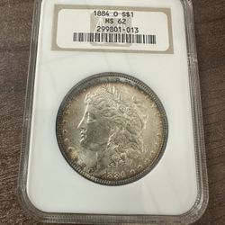 1884 O Silver Morgan 