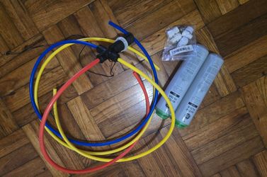 GE Water Filter System with FQK2J Replacement Cartridges