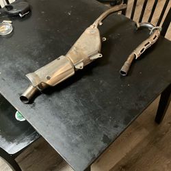 2021 KLX300sm Stock Exhaust System 