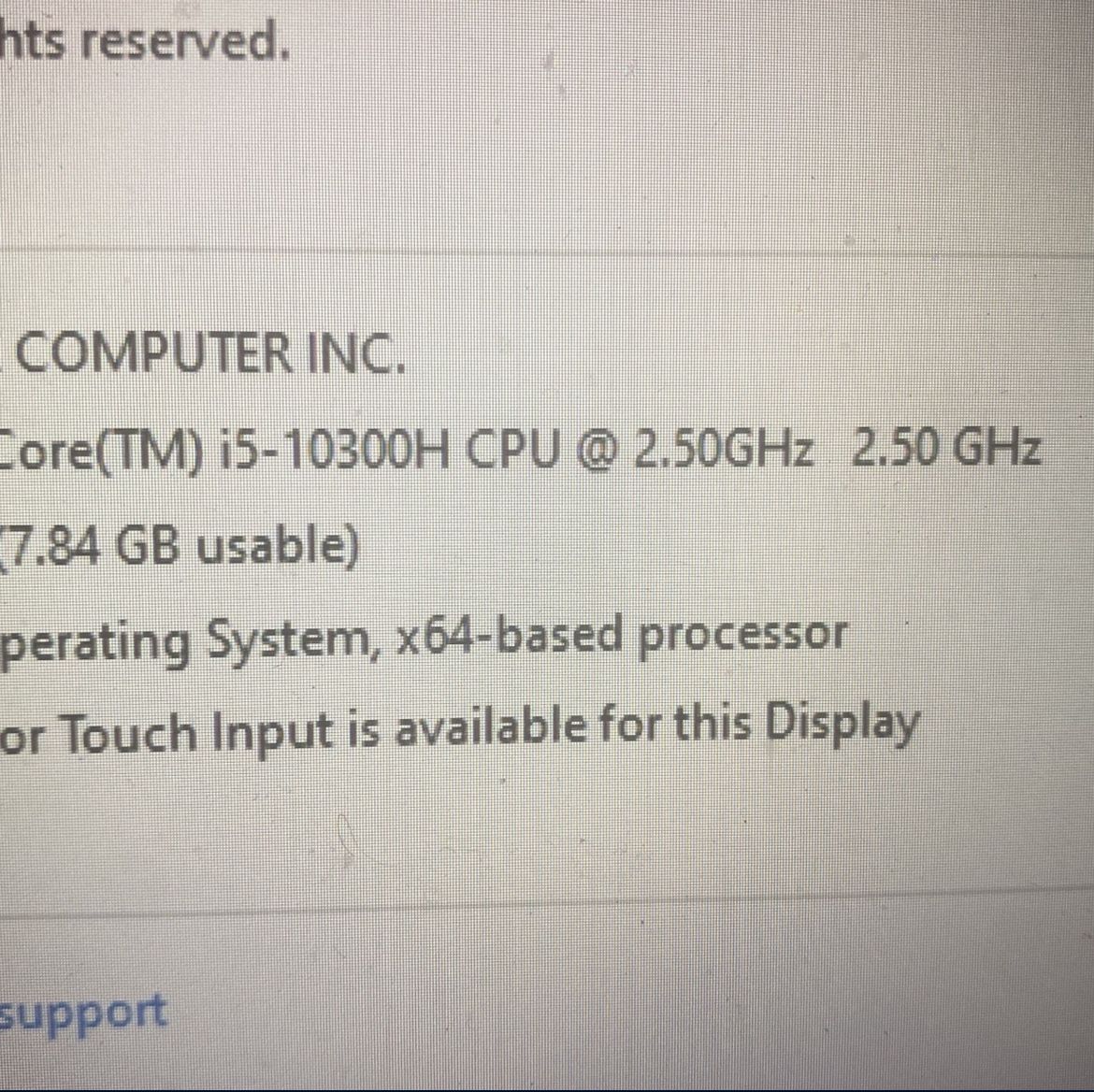 Asus Tuf Gaming Laptop (2020) 