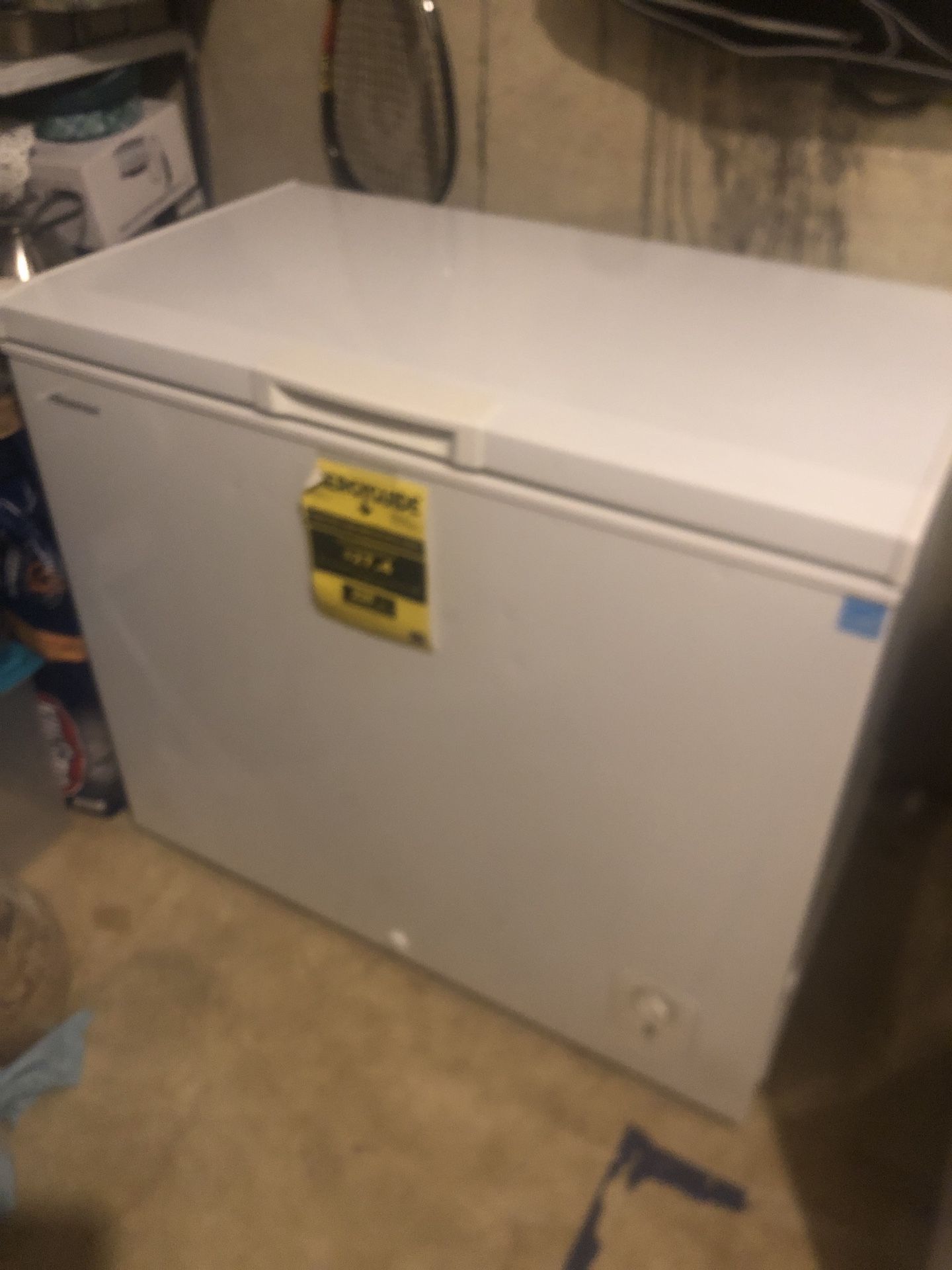 Out of order Hisence Chest Freezer (Free)