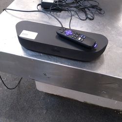 Small Roku Speaker With Remote And Built In Roku Software 