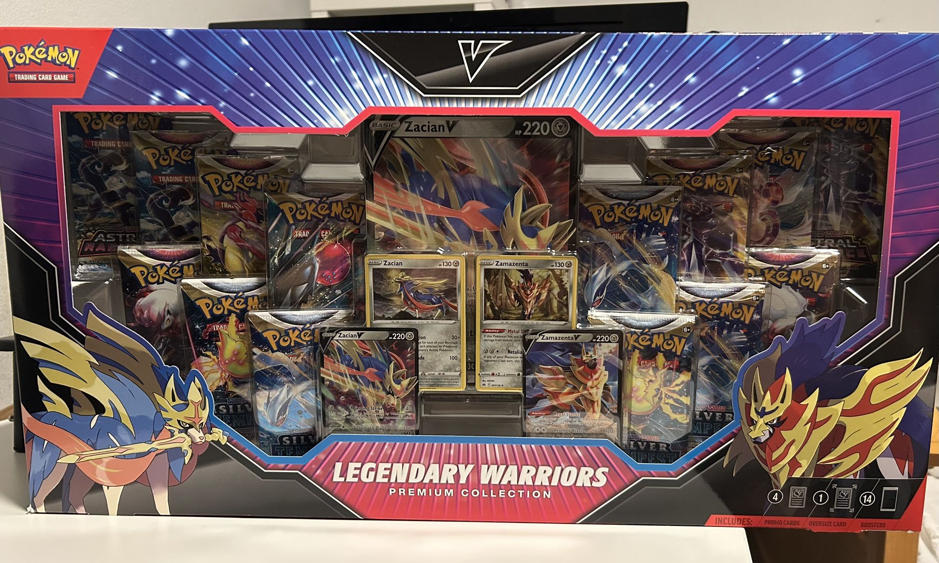 Pokemon TCG Legendary Warriors Premium Collection Box