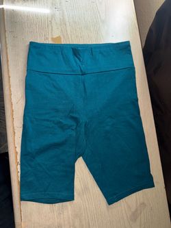 Wild Fable Teal Biker Shorts Size S