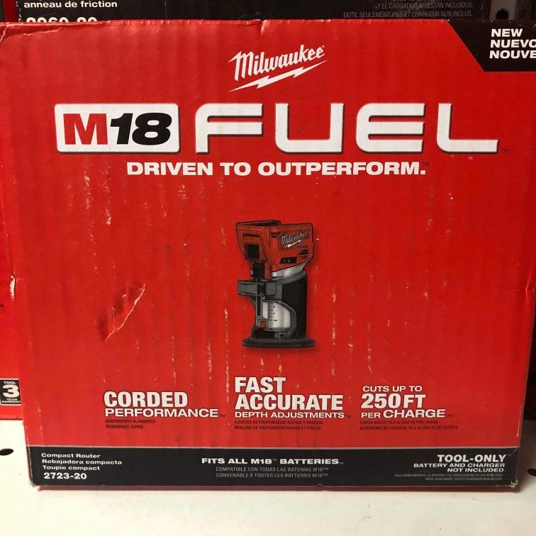 Milwaukee New Router Fuel 18M