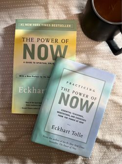 2 Eckhart Tolle Books - Self Help - The Power of Now