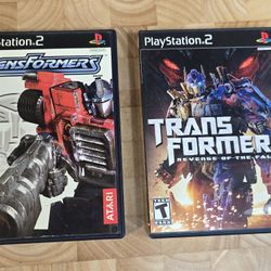 Transformers & Transformers: Revenge of the Fallen CIB (PS2)
