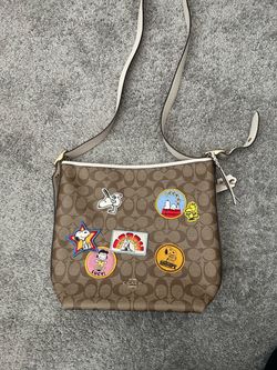 Peanuts x Coach crossbody purse