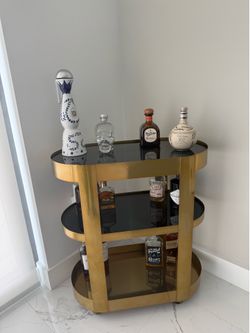 GOLD BAR CART
