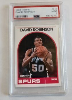 David Robinson 1989 NBA Hoops PSA Graded 9 - New!