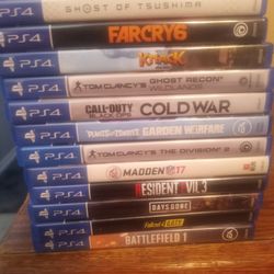 Ps4 Games For Sale Or Trade- Resident Evil 4 I Got Too