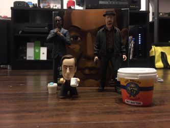 Breaking bad set of action figures