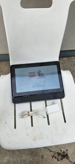 Rca android tablet with a charger