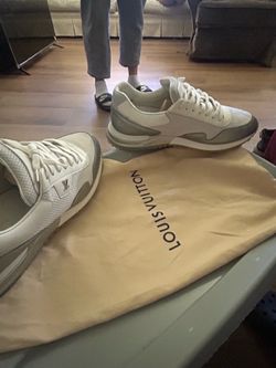 Louis Vuitton Technical mesh metallic sneakers