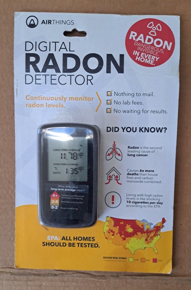 Airthings Digital Radon Detector