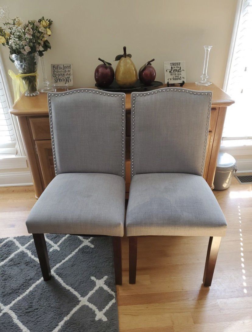 6 Upholstered Dining Room Chairs