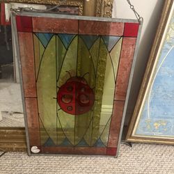 Stained Glass Sun Catchers With Hanging Chain
