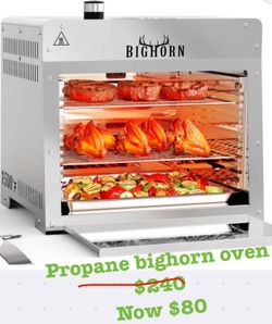 Brand New oven stainless steel propane