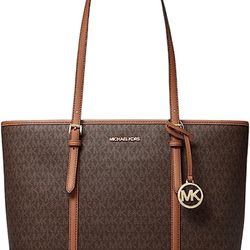 Jet Set Travel Logo Tote Bag