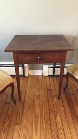 Antique Table and Two Chairs