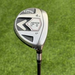  Callaway FT Fairway 4 Wood 17° Draw | Fujikura Fit-On E160 R | RH