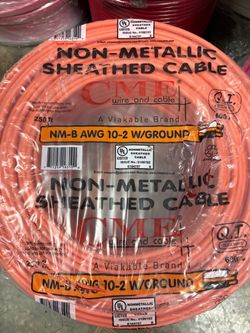 New Romex wire 10/2
