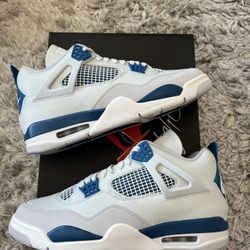 Nike Jordan 4 Military Blue Industrial Blue Size 11.5 Brand New