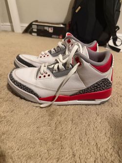 Fire red 3s