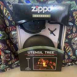 New Zippo Outdoor Utensil Tree Organizer for Camping Tailgating