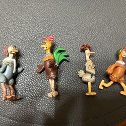 Authentic Chicken Run Series Figurines.  Perfect Condition. 10 Bucks. Collectors Set 