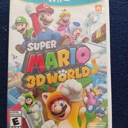 Wii U mario game $15 firm