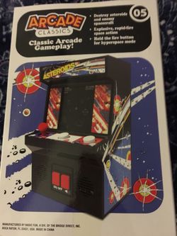 New Atari asteroids handheld electronica game gift $30 cash firm