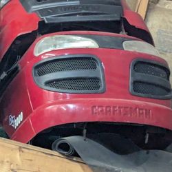 lawn tractor hoods, let me know what you need and I might have one 