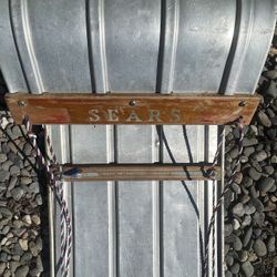Vintage Sears Toboggan 