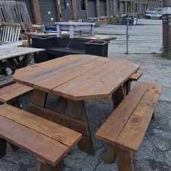 Outdoor Tables And Benches