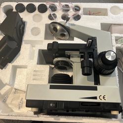 AmScope B490 40x-2000x Binocular Microscope 