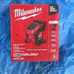 milwaukee air compressor 