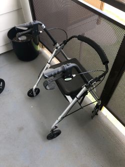 Stroller/walker for senior citizens