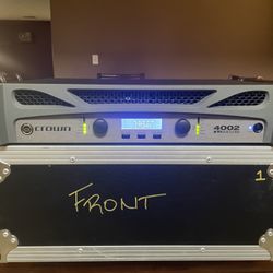 Crown XTI 4002 Power Amp 3200W Bridged @ 4ohms