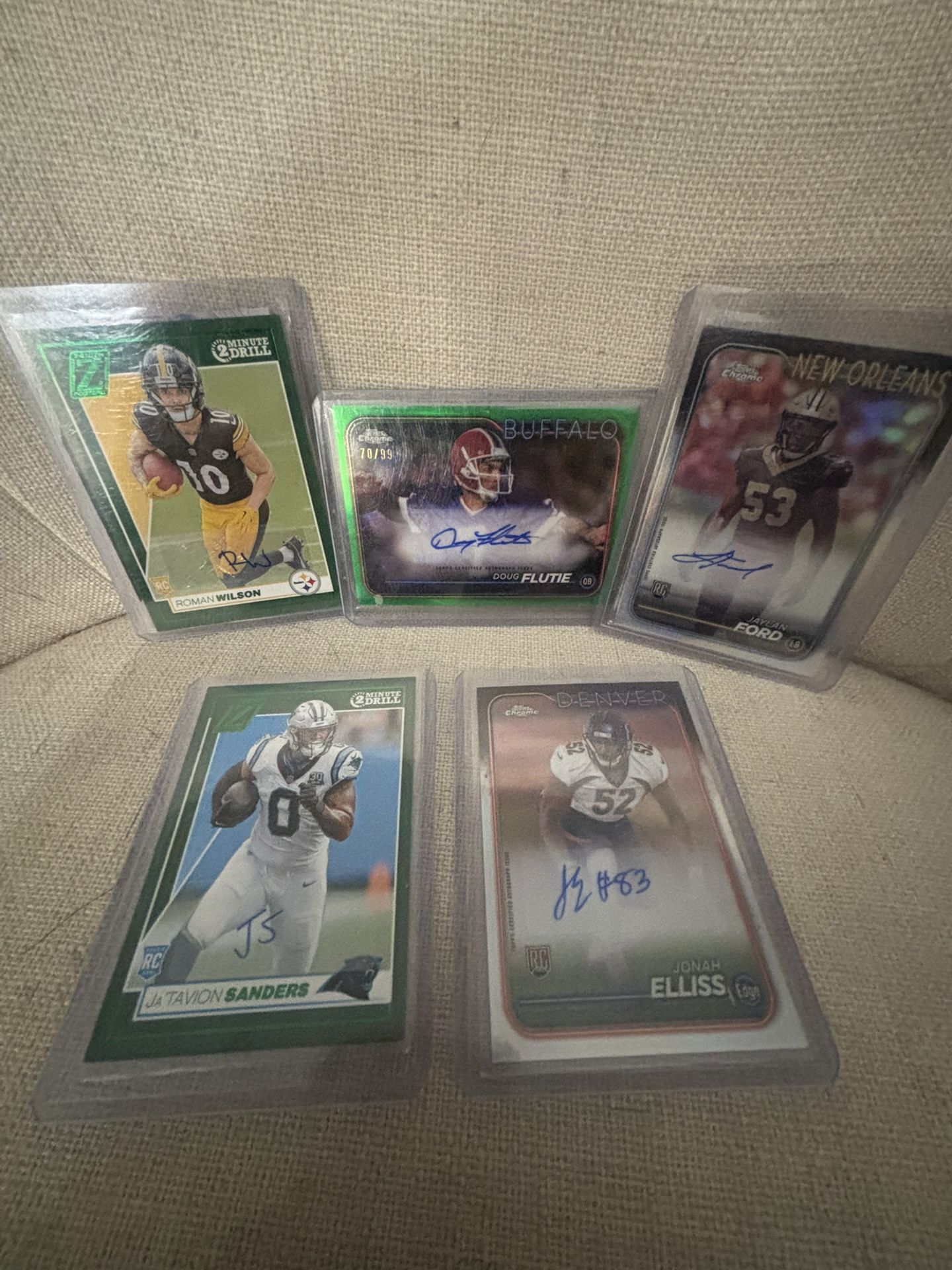 2024-2025 NFL Panini Autograph Lot (5)
