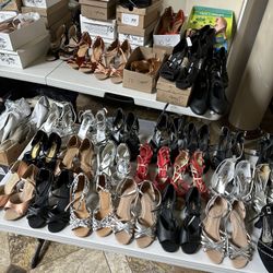 Large Lot Of Women’s Dance Shoes