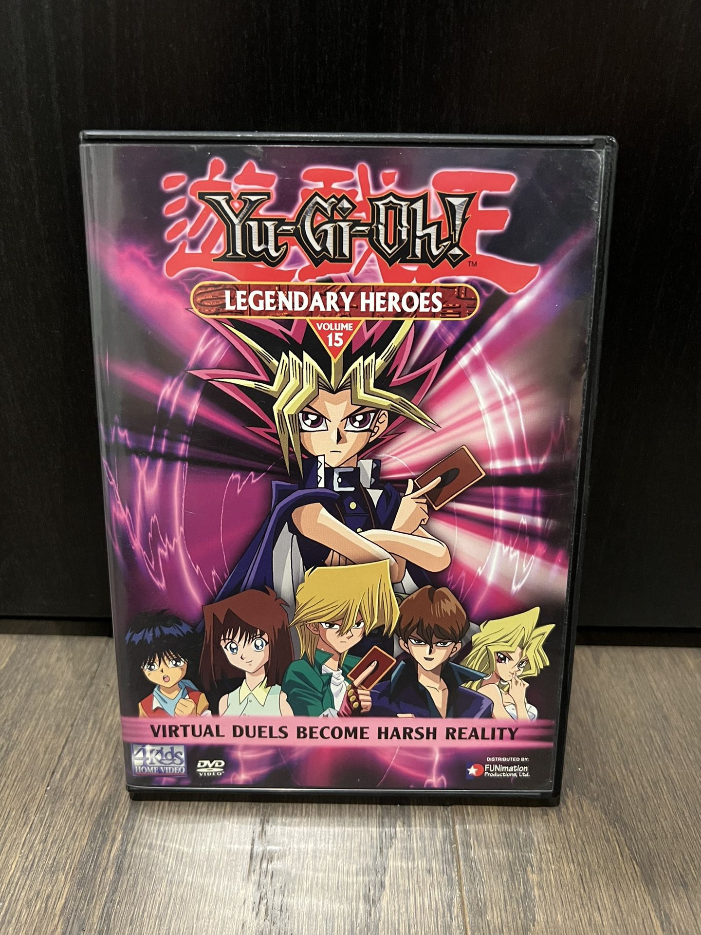 Funimation Yu-Gi-Oh! Volume 15: Legendary Heroes DVD NO MEETUPS