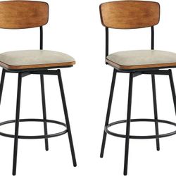 CHEETATH Counter Height Swivel Bar Stools